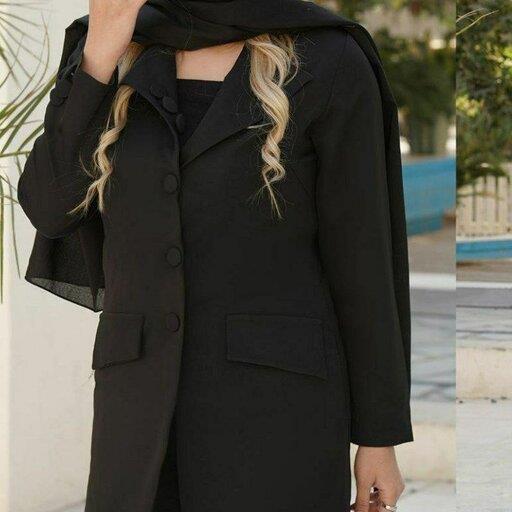 کت تک مازراتی مشکی قد 85